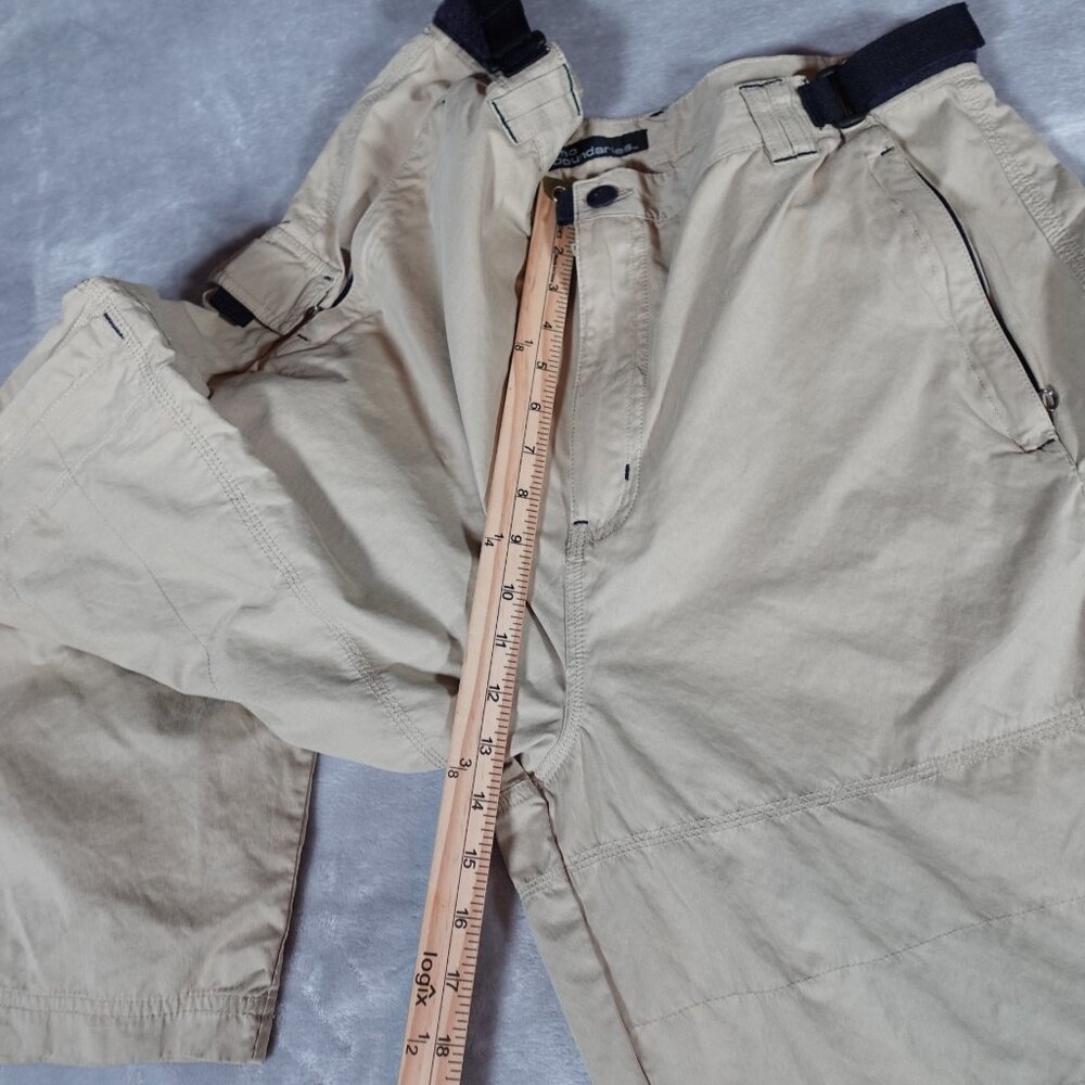 Vintage No Boundaries Convertible Cargo Pants Mens 38 (Fits 36x29) Wide Leg Y2K - Picture 12 of 13